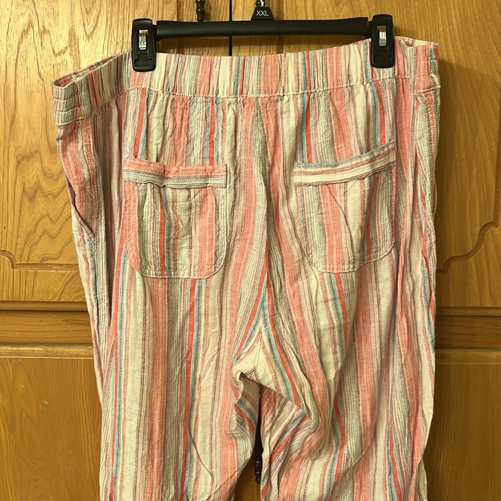 Purple & More striped linen and ants size 1X - Picture 3 of 6